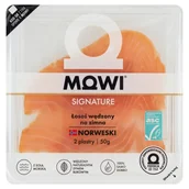 Ryby wędzone - Mowi - Łosoś wędzony na zimno, 2 plastry - miniaturka - grafika 1