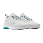Trampki damskie - Reebok Damskie tenisówki NANOFLEX TR 2, Barely Grey/Team Teal/Obuwie białe, 8 UK, Barely Grey Team Teal Obuwie Białe, 42 EU - miniaturka - grafika 1
