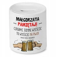 Skarbonki - Dla Pediatry Skarbonka na Urodziny Prezent z Nadrukiem ze Zdjęciem + Opakowanie na prezent (wzór 04) - miniaturka - grafika 1