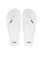 Klapki i japonki męskie - BOSS Japonki 50498208 Biały - miniaturka - grafika 1