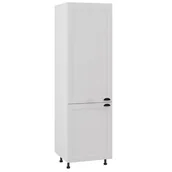 Meble kuchenne - London Słupek D-60-197 Biały Mat - miniaturka - grafika 1