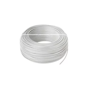 Conotech Kabel linka giętki Lgy 0,50mm2 biały 100m - Przewody elektryczne - miniaturka - grafika 1