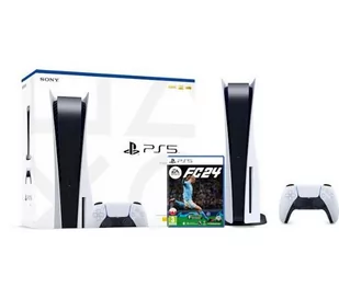 Sony PlayStation 5 (PS5) z napędem - EA SPORTS FC 24 - Kup na Raty - RRSO 0% - Konsole Playstation - miniaturka - grafika 1