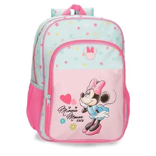 Joumma Disney Minnie Imagine Plecak szkolny adaptacyjny do wózka różowy 30 x 40 x 12 cm poliester 15,6 l, Różowy kolor, Plecak szkolny z możliwością dostosowania do wózka - Plecaki szkolne i tornistry - miniaturka - grafika 1