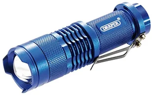 Draper 65983 3W LED aluminiowa latarka kieszonkowa - Latarki - miniaturka - grafika 1