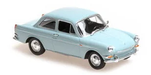 Volkswagen 1600 1966 Light Blue 1:43 Minichamps 940055300 - Samochody i pojazdy dla dzieci - miniaturka - grafika 1