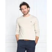 Koszulki męskie - POLO RALPH LAUREN Longsleeve | Custom slim fit - miniaturka - grafika 1