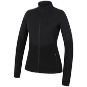 Bluzy sportowe damskie - Bluza damska MOOA Merino 3D 240 Rozmiar: M / Kolor: czarny - miniaturka - grafika 1