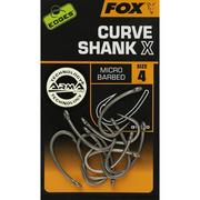 Inne akcesoria dla wędkarzy - Fox Carp Edges Curve Shank X size 4 - miniaturka - grafika 1