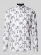 Koszule męskie - Koszula casualowa o kroju regular fit z kołnierzykiem typu kent model ‘PALMS’ - miniaturka - grafika 1