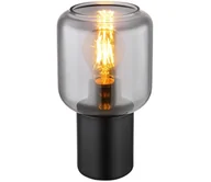 Lampy stojące - Globo 21004S - Lampa stołowa NINJO 1xE27/40W/230V czarna - miniaturka - grafika 1