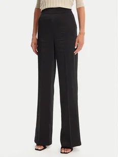 Morgan Spodnie palazzo 251-PVTEO.F Czarny Wide Leg - Spodnie damskie - miniaturka - grafika 1