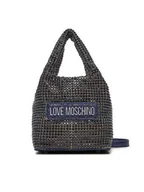 Torebki damskie - LOVE MOSCHINO Torebka JC4044PP1LLP176A Granatowy - miniaturka - grafika 1
