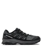 Buty trekkingowe męskie - Salomon Trekkingi Grivola Gore-Tex L47605900 Szary - miniaturka - grafika 1