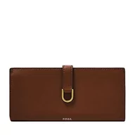 Torebki damskie - Fossil Damska kopertówka Kier Tab Clutch, wymiary: 19,1 dł. x 2,5 szer. x 9,5 cm wys, brązowy, Measurements: 19.1 cm L x 2.5 cm W x 9.5 cm H - miniaturka - grafika 1