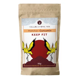 Yellow Stork Matcha+ Curcumin zielona herbata 50g - Herbata - miniaturka - grafika 1