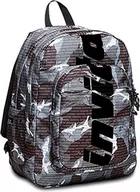 Plecaki - Invicta Plecak JELEK PLAIN LOGO, Szary, Podwójna komora z Wzmocnionym Dnem, 38 LT, Szkoła i Wypoczynek, Szary, Taglia unica, Casual - miniaturka - grafika 1