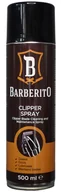 Pozostałe akcesoria fryzjerskie - Barberito Clipper Spray, spray do czyszczenia maszynek, 500ml - miniaturka - grafika 1