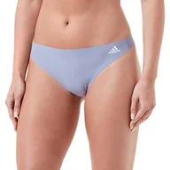 Majtki damskie - adidas Bielizna damska, stringi, szaro-niebieska, XXL, szary/niebieski, XXL - miniaturka - grafika 1