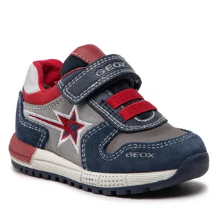 Sneakersy Geox - B Alben B. A B263CA 022FU C4244 M Navy/Dk Red - Buty dla chłopców - miniaturka - grafika 1