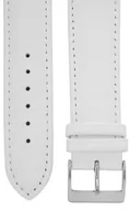 Paski - Cerberus Pasek do zegarka 21 mm skóra biała, długość 75x115 mm, sprzączka ze stali szlachetnej - miniaturka - grafika 1