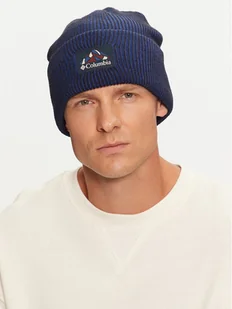 Columbia Czapka Provisions Cuffed Beanie 2092601 Niebieski - Czapki i chusty sportowe damskie - miniaturka - grafika 1