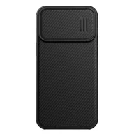 Etui i futerały do telefonów - Nillkin CamShield S Case etui iPhone 14 Pro Max pancerny pokrowiec osłona na aparat czarne - miniaturka - grafika 1