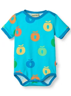 Småfolk Body w kolorze niebieskim ze wzorem - Body dla niemowląt - miniaturka - grafika 1