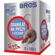 Zwalczanie i odstraszanie szkodników - Bros Granulat na myszy i szczury 5 x 200g /1kg - miniaturka - grafika 1