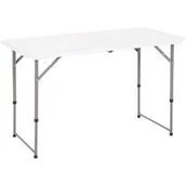 Stoły ogrodowe - Home&Garden Stół cateringowy składany 122 cm 339819 - miniaturka - grafika 1