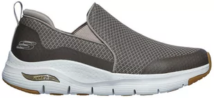 Buty sportowe męskie Skechers Arch Fit Banlin sneakersy slip-ins wsuwane (232043-TPE) - Sneakersy męskie - miniaturka - grafika 1