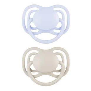 Smoczek CANPOL BABIES DentalAir 23/225 0-6 m Niebiesko-szary (2 sztuki) - Smoczki uspokajające - miniaturka - grafika 1
