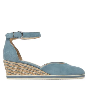 Espadryle Tamaris 1-22309-42 Błękitny - Espadryle damskie - miniaturka - grafika 1