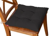 Meble modułowe i akcesoria - Dekoria Siedzisko Jacek na krzesło Shadow Grey grafitowy) 38 × 38 × 8 cm Cotton Panama 205-702-08 - miniaturka - grafika 1