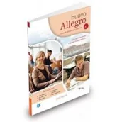 Książki do nauki języka włoskiego - Nuovo Allegro A1 podręcznik + ćwiczenia + online - miniaturka - grafika 1