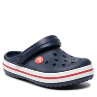Klapki i japonki damskie - Crocs Klapki Crocband Clog K 207006 Navy/Red - miniaturka - grafika 1