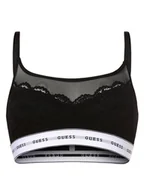 Biustonosze - GUESS - Gorset damski, czarny - miniaturka - grafika 1