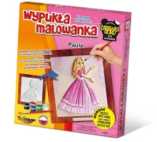 Wypukła Malowanka Księżniczka Paula - Zabawki kreatywne - miniaturka - grafika 1
