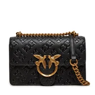 Torebki damskie - Torebka Pinko Love One Mini Dc AI 24-25 PLTT 100074 A1YB Czarny - miniaturka - grafika 1