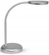Lampy stojące - MAUL Lampa biurkowa LED Joy SREBRNA - miniaturka - grafika 1