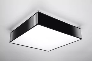 Sollux Lighting Plafon HORUS 45 czarny - Lampy sufitowe - miniaturka - grafika 1