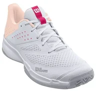 Tenis ziemny - Buty tenisowe damskie Wilson Kaos Stroke 2.0 white/scallop shell/love potion - 42 - miniaturka - grafika 1