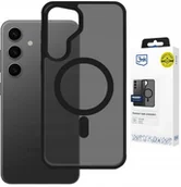 Etui i futerały do telefonów - 3MK Samsung Galaxy S25+ - 3mk Hardy Hazy MagCase Black - miniaturka - grafika 1
