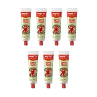 Koncentraty warzywne, przeciery - koncentrat pomidorowy Doppio Concentrato di Pomodoro 7 x 130gr - Mutti - miniaturka - grafika 1