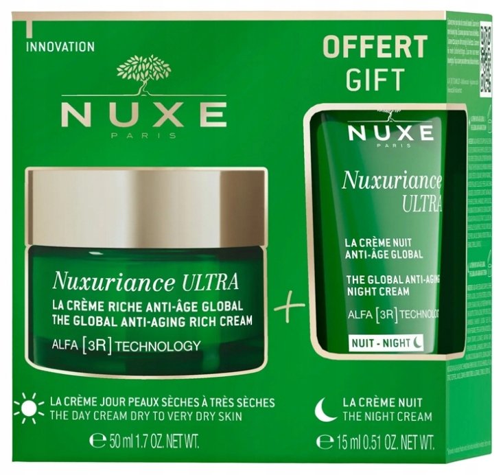 Nuxe Nuxuriance Ultra Riche krem bogaty 50ml Ultra krem na noc 15 ml
