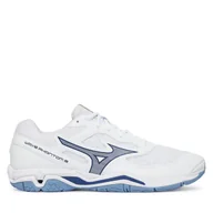 Buty sportowe męskie - Buty halowe Mizuno Wave Phantom 3 X1GA2260 Zielony - miniaturka - grafika 1