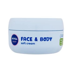 Nivea Baby Face & Body Soft Cream krem do twarzy na dzień 200 ml dla dzieci - Kremy dla dzieci - miniaturka - grafika 1