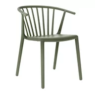 Krzesła - D2.Design Krzesło Woody Zielone 128744 - miniaturka - grafika 1