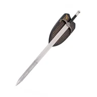 Repliki - broń - Miecz Średniowieczny z tarczą - Miecz Jona Snow "Długi Pazur" Gra o Tron  - miniaturka - grafika 1