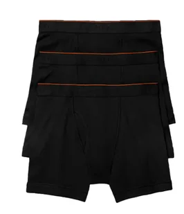 Bokserki męskie Calvin Klein 3-pak czarne 00040128MA M84 S - Spodenki męskie - miniaturka - grafika 1